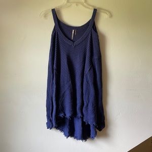 Free People Cold Shoulder Sweater